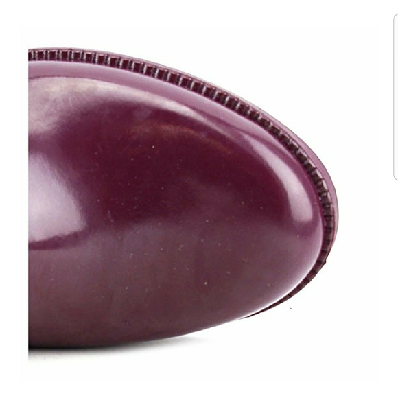 *SALE* Michael Kors Leslie Plum Rain Boot NEW 9629 - Picture 5 of 5